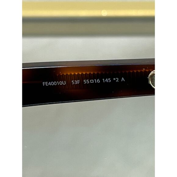 FENDI Havana Tortoise Sunglasses TS FE40010U main image 7